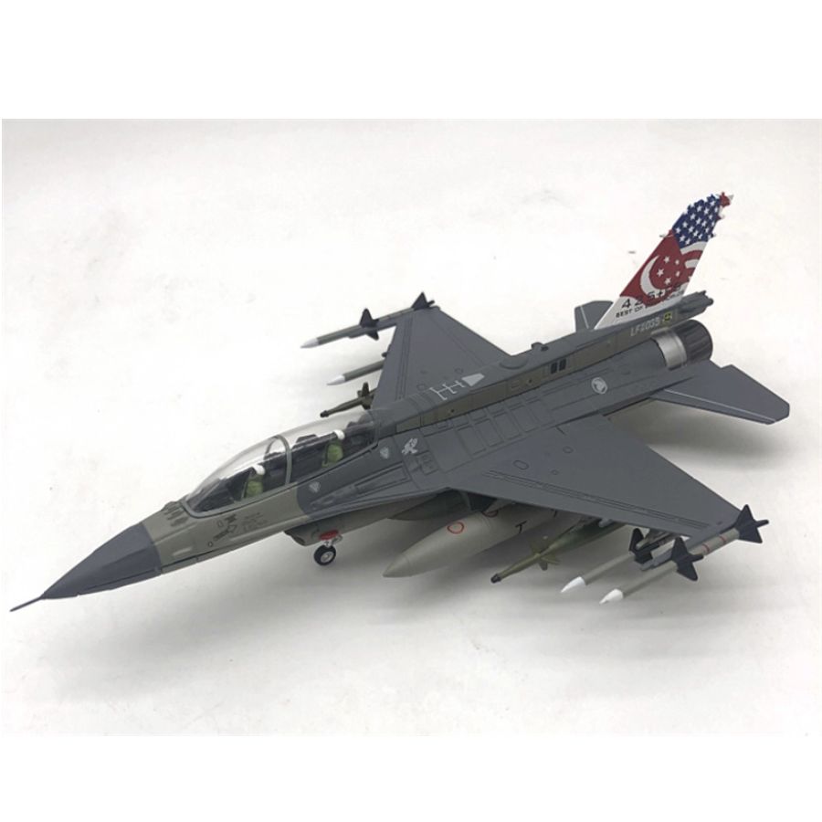 FLOZ F16D Singapore Air Force fighter jet 1:72 Aircraft Pre-built Model
