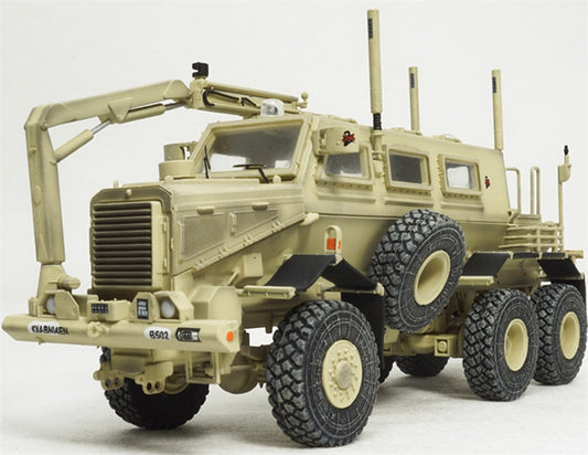 T-MODEL Buffalo Lightning Protection Vehicle US 101st Airborne Division Iraq 2006 desert color 1:72 Tank Pre-built Model