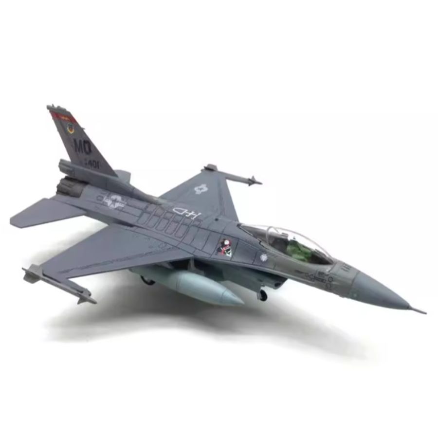 FLOZ US Air Force F-16c Fighting Falcon fighter jet 1:100 Aircraft Pre-built Model