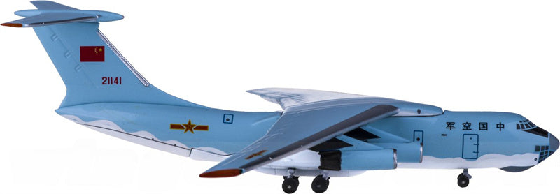 AeroClassics 1:400 PLAAF Ilyushin Il-76 21141 Diecast Model view 1