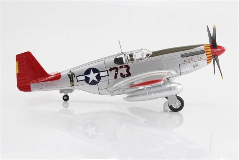 HOBBY MASTER P-51C Alice-Jo flown by Pilot Capt. Wendell Pruitt 302nd FS Ramitelli Italy 1944 1:48 Airplane Pre-built Model