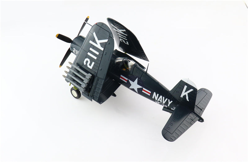 HOBBY MASTER F4U-4 Corsair White 211 97231 flown by Ensign Jesse L. Brown VF-32 USS Leyte 4th Dec 1950 1/48 Aircraft Pre-built Model