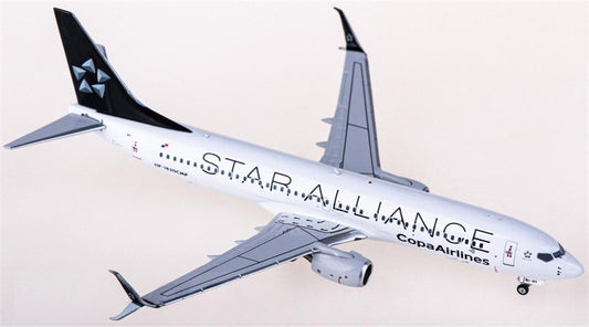 NG Models Copa Airlines Boeing 737-800 HP-1830CMP Star Alliance 1:400 Diecast Model view 1