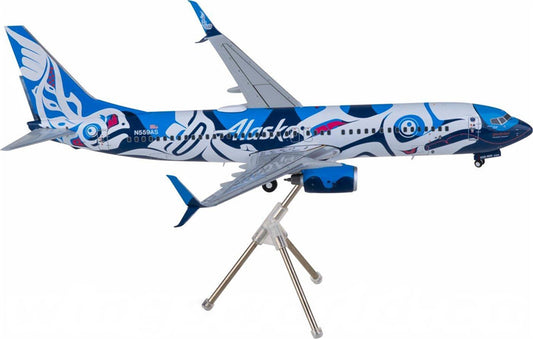 Geminijets Alaska Airlines Boeing 737-800S N559AS 1:200 Diecast Model view 1