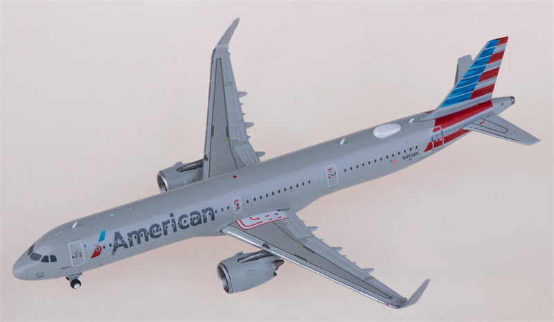 Geminijets American Airlines Airbus A321neo N413AN 1:400 Diecast Model view 1