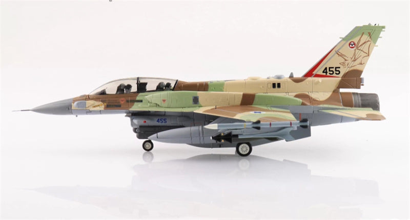 HOBBY MASTER F-16I Sufa 455 119 Squadron The Bat IAF (with 4 x MK.117) 1:72 Airplane Pre-built Model