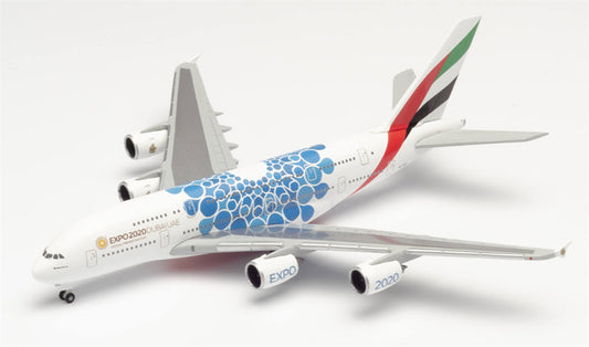 Herpa 1:500 Emirates Airbus A380 A6-EOC  DIECAST Model
