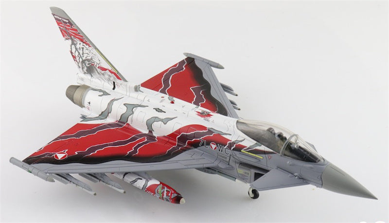 HOBBY MASTER Eurofighter Typhoon 7L+WC Austrian AF NATO Tiger Meet 2023 1:72 Aircraft Pre-built Model