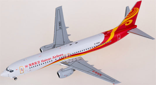 NG Models Hainan Airlines Boeing 737-800 B-5083 1:400 Diecast Model view 1