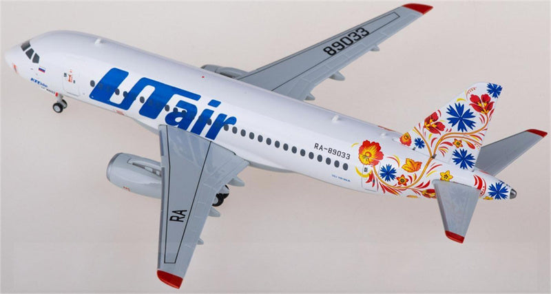 Herpa UTair Sukhoi Superjet 100 RA-89033 1:200 Diecast Model view 2