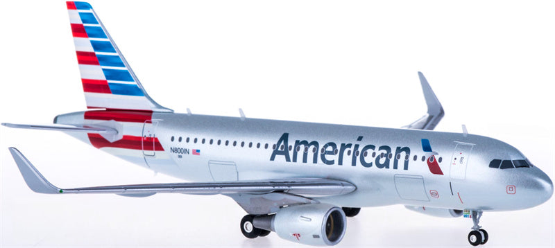 Herpa American Airlines for Airbus A319 N8001N 1:200 Airplane Pre-built  Airliner Model Display