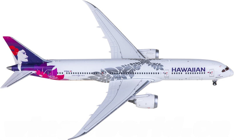 Geminijets 1:400 Hawaiian Airlines Boeing 787-9 N781HA Diecast Model view 1