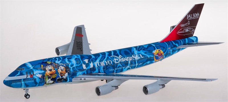 JC Wings Japan Airlines Boeing 747-400D JA8905 1:200 Aircraft Pre-built  Airliner Model Display