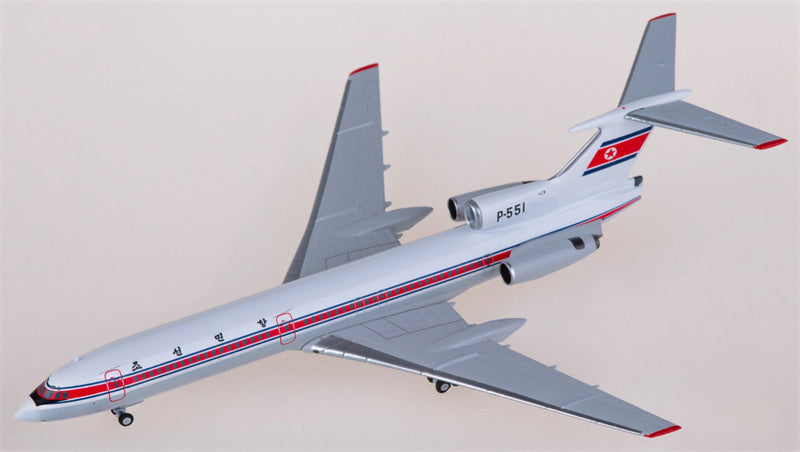 NG Models Air Koryo for Tupolev TU-154B P-551 1:400 Airplane Pre-built  Airliner Model Display