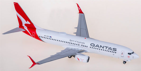 NG Models Qantas Boeing 737-800 VH-VZU 1:200 Aircraft Pre-built  Airliner Model Display