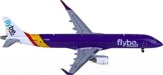 JC Wings Flybe Embraer ERJ-190 G-FBEM 1:400 Diecast Model view 1