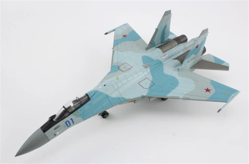 HOBBY MASTER Sukhoi Su-35S Flanker-E Russian Air Force 116th CATC Aggressors Blue 01 Privolzhsky AB Russia September 2022 Clean Configuration 1/72 Aircraft Pre-built Model