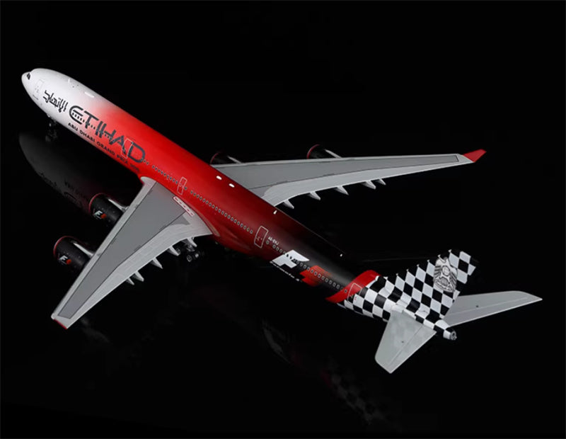 SQ Wings Etihad Airways Airbus A340-600 A6-EHJ 2010 1:200 Aircraft Model