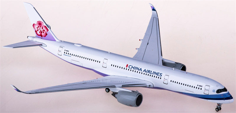 JC Wings China Airlines Airbus A350-900XWB B-18912 1:400 Diecast Model view 1