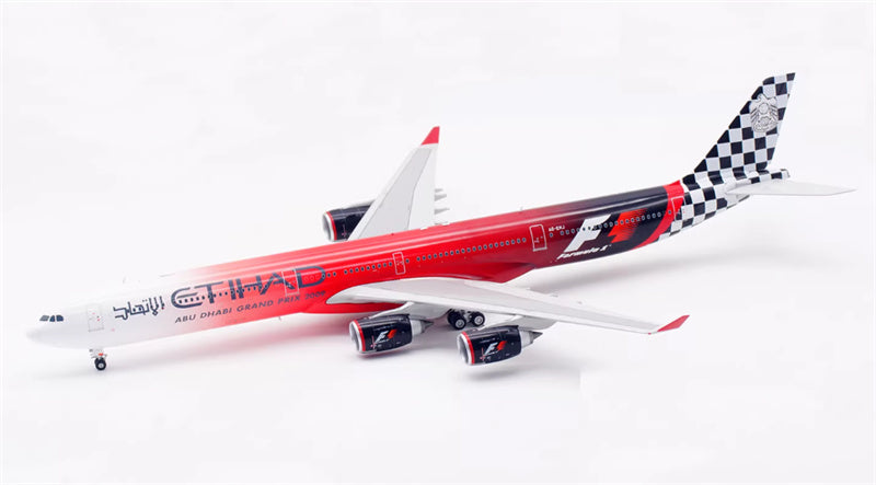 SQ Wings Etihad Airways Airbus A340-600 A6-EHJ 2009 1:200 Aircraft Model