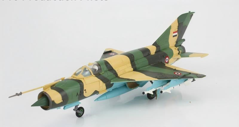 HOBBY MASTER EAF MIG-21MF 104th FB 1:72 Model 1970s late scheme Nile Valley