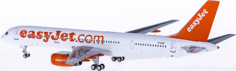 NG Models easyJet for Boeing 757-200 G-OJIB 1:400 Airplane Pre-built  Airliner Model Display