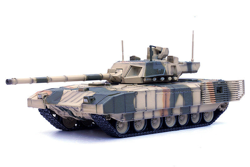 Panzerkampf Russian T14 ARMARTA battle tank urban coating 1:72 Tank Pre-built Model