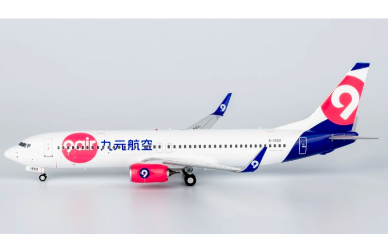 NG Models 1:200 9 Air B737-800/w B-1552  DIECAST Model