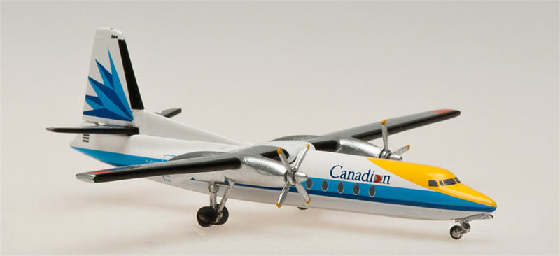 AeroClassics Nordair Fokker F27 C-GNDI 1:400 Diecast Model view 1