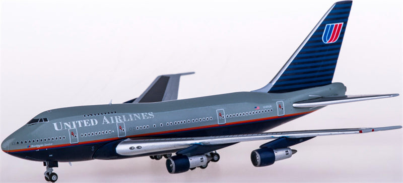 JC Wings United Airlines Boeing 747SP N145UA 1:400 Diecast Model view 3