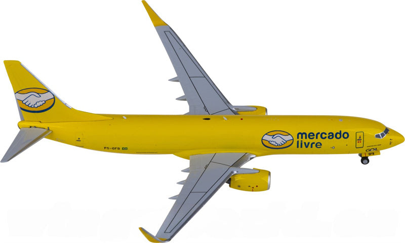 NG Models Mercado Libre for Boeing 737-800BCF PS-GFB 1:400 Airplane Pre-built  Airliner Model Display