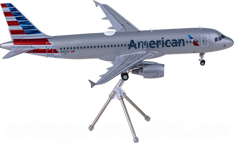 Geminijets American Airlines Airbus A320 N103US 1:200 Diecast Model view 1