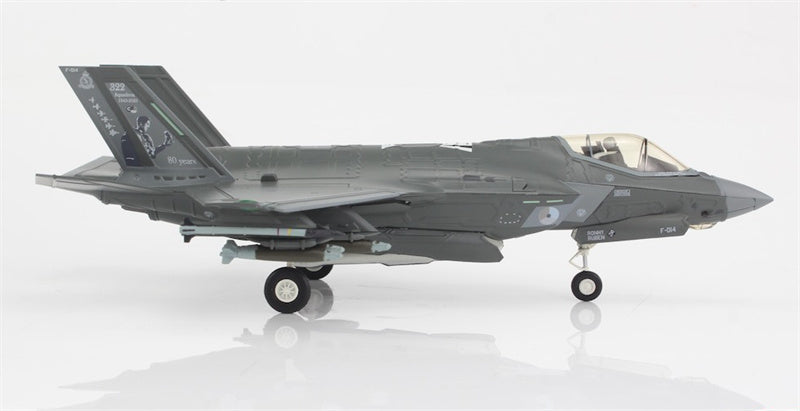 HOBBY MASTER F35A Lightning II F-014 322 Sqn. RNLAF 2023 KLU Netherlands 1:72 Aircraft Pre-built Model