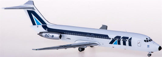 Herpa ATI for McDonnell Douglas DC-9-30 I-RIKS 1:200 Aircraft Pre-built  Airliner Model Display
