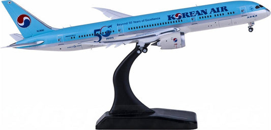 JC Wings Korean Air Boeing 787-9 Dreamliner HL8081 Flaps Down 1:400 Diecast Model view 1