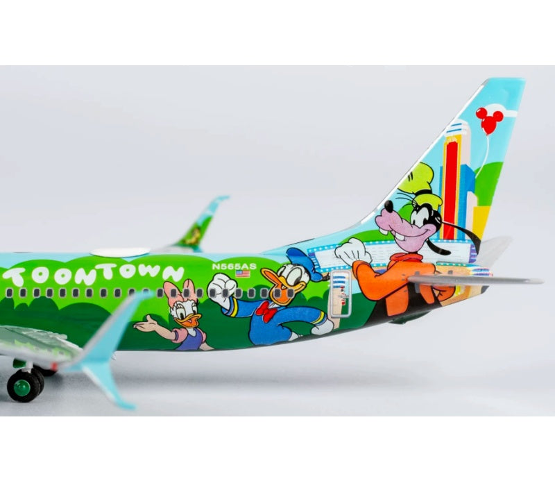 NG Models 1:400 Alaska Airlines B737-800/w N565AS  DIECAST Model
