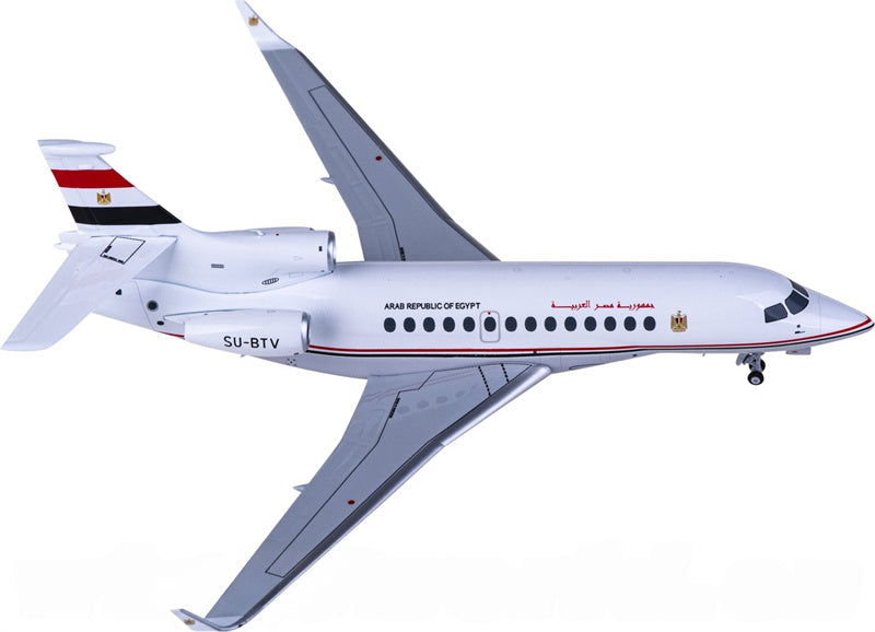NG Models Egyptian Air Force Dassault Falcon 7X SU-BTV 1:200 Diecast Model view 2