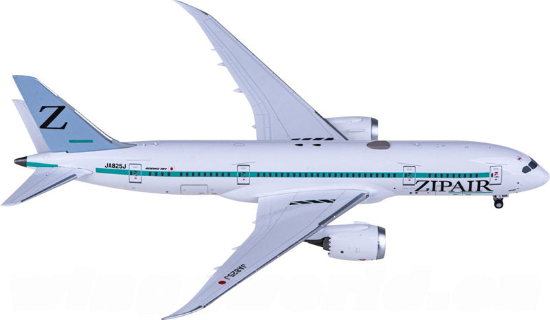 NG Models ZIPAIR Boeing 787-8 JA825J 1:400 Diecast Model view 3