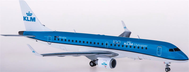Herpa KLM Embraer ERJ-190 PH-EZA 1:200 ABS Model view 1