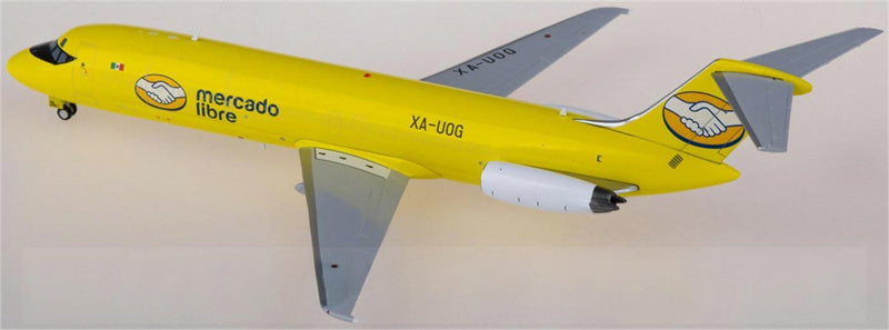 JC Wings Mercado Libre McDonnell Douglas DC-9-30F XA-UOG 1:200 Diecast Model view 3