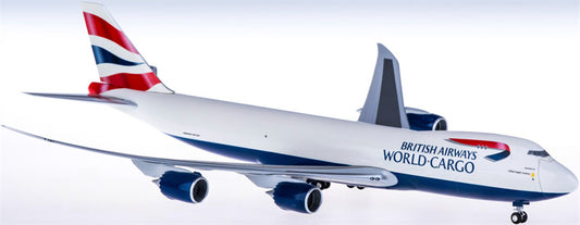 Hogan British Airways World Cargo Boeing 747-8F 1:200 ABS Model view 1