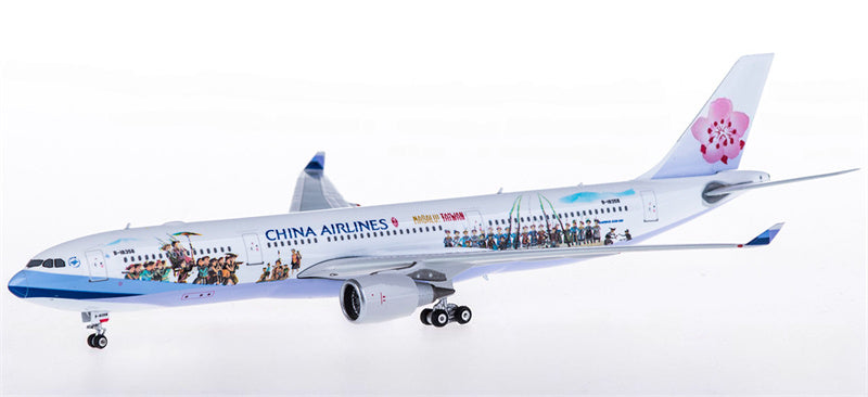 Phoenix China Airlines for Airbus A330-300 B-18358 Aboriginal Painting 1:400 Airplane Pre-built  Airliner Model Display
