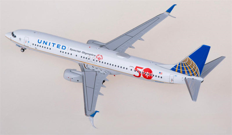 NG Models United Airlines Boeing 737-900ER N66837 1:400 Aircraft Pre-built  Airliner Model Display