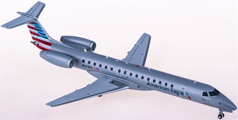 Geminijets American Eagle Airlines for Embraer ERJ-145LR N603KC 1:200 Airplane Pre-built  Airliner Model Display