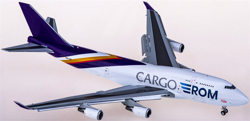 JC Wings Aerotranscargo Boeing 747-400BCF ER-BBE Flaps Down 1:400 Diecast Model view 2