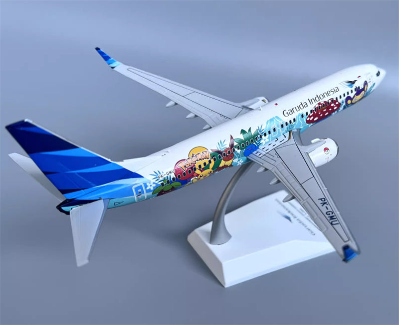 JC Wings 1:200 Garuda Indonesia Boeing 737-800 PK-GMU  DIECAST Model