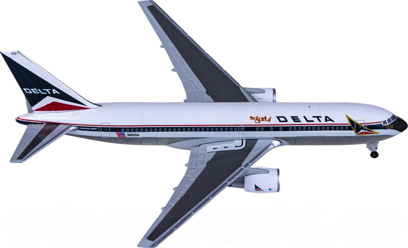Herpa Delta Air Lines Boeing 767-200 N102DA 1:500 Diecast Model view 3