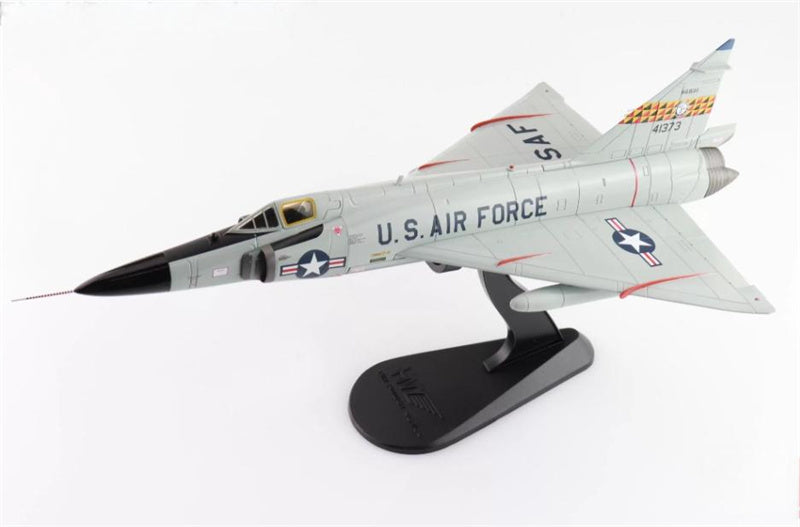 HOBBY MASTER F-102A Delta Dagger 54-1373 199th FIS Hawaii ANG 1960s (case X wing) 1:72 Airplane Pre-built Model