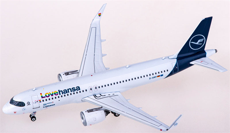 Phoenix Lufthansa Airbus A320neo D-AINY 1:400 Diecast Model view 4