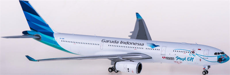 Phoenix Garuda Indonesia Airbus A330-300 PK-GHC 1:400 Diecast Model view 1